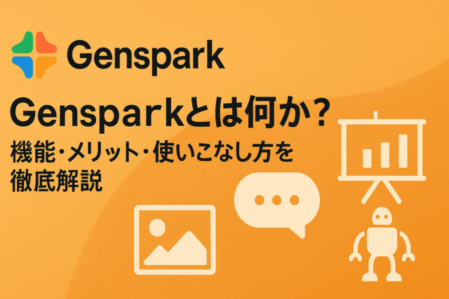Gensparkとは何か？機能・メリット・使いこなし方を徹底解説