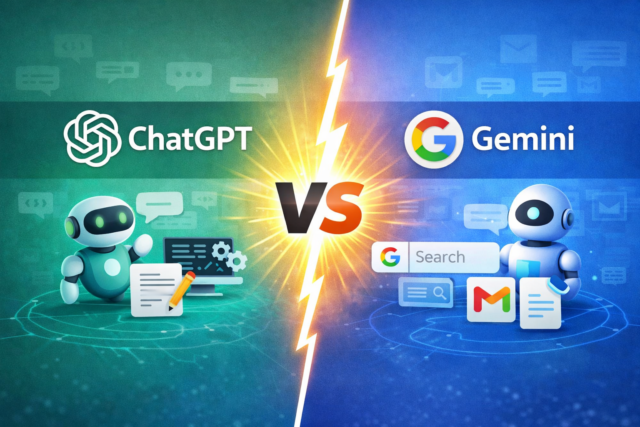 ChatGPTとGeminiを比較するとどっちがいい？違い・向いている人・選び方をわかりやすく解説